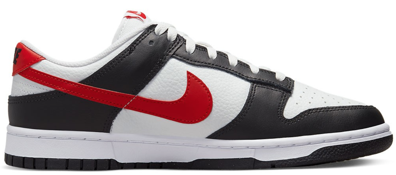 Sneakers och skor Nike Dunk Low Retro Red Swoosh Panda Svart | FB3354-001, 0