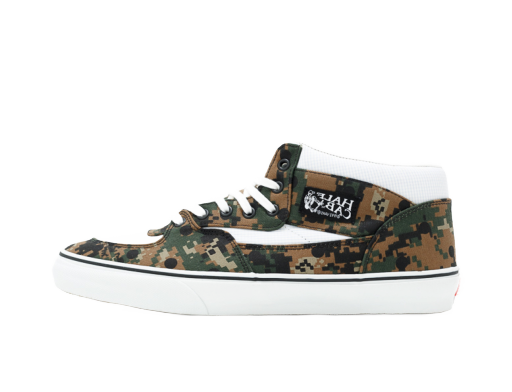 Skateboarding Vans Half Cab Supreme x CDG Digi Camo Olive Brun | VN0VFD9OS