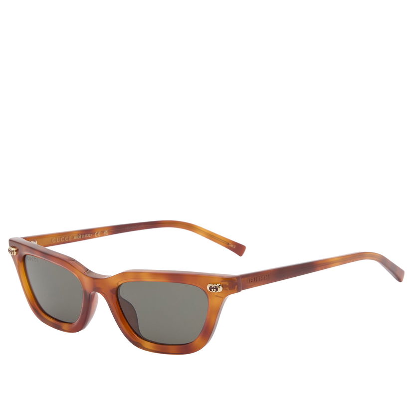 Solglasögon Gucci Angular Cat-Eye Sunglasses Brun | GG1944S-002