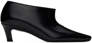 Sneakers och skor TOTEME 'The Wide Shaft' Ankle Boots Svart | 243-WAS0152-LE0068, 0