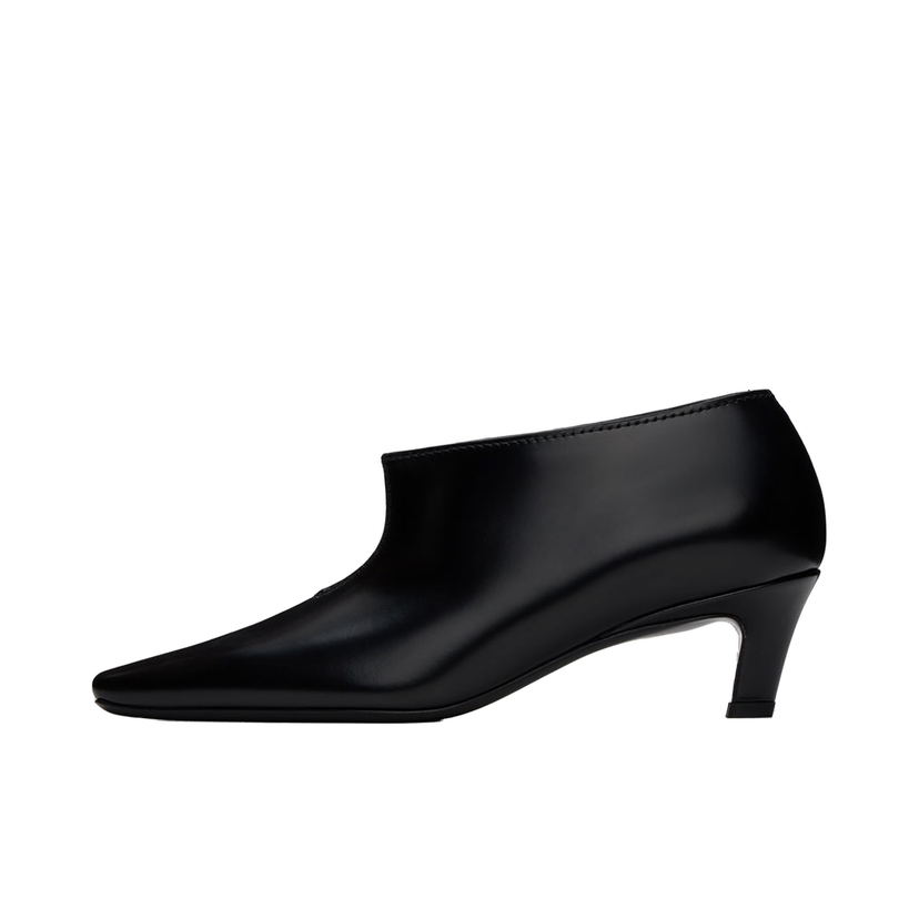 Sneakers och skor TOTEME 'The Wide Shaft' Ankle Boots Svart | 243-WAS0152-LE0068
