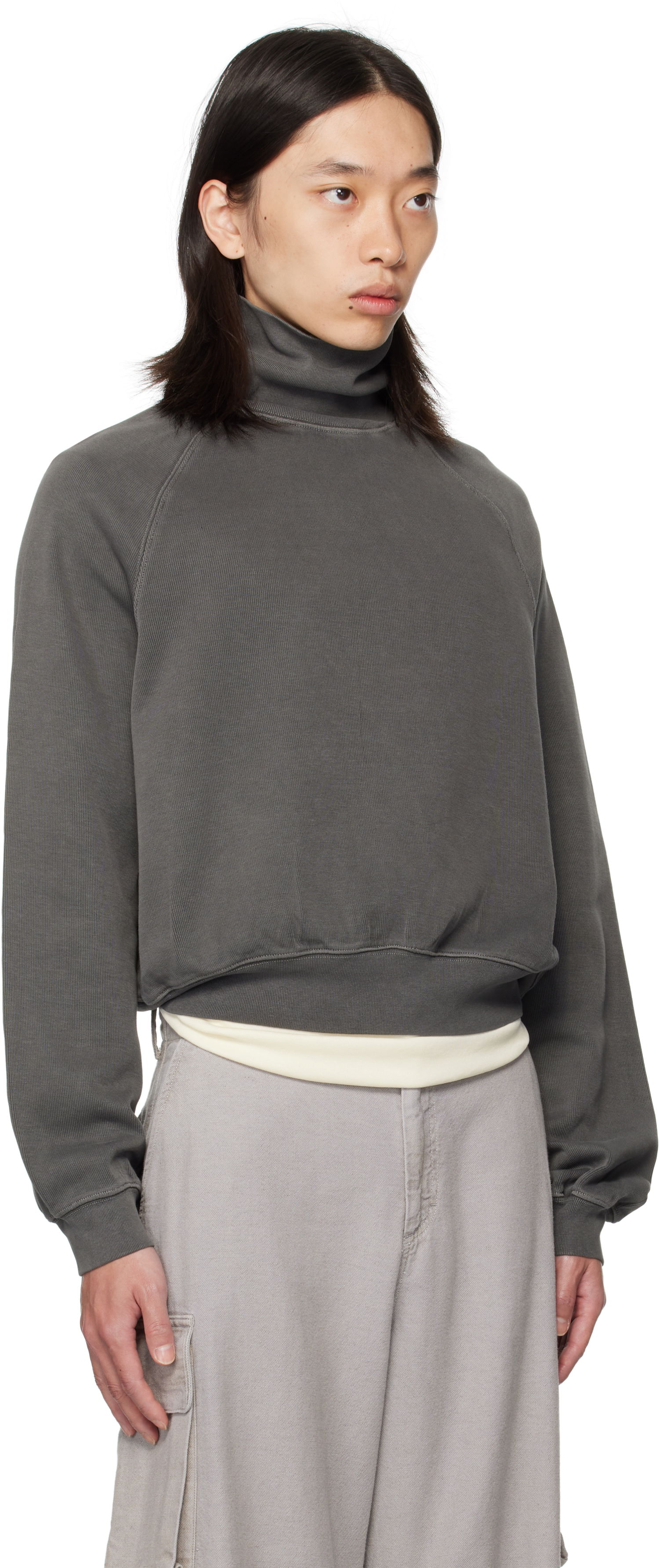 Sweater OUR LEGACY Scholar Rollneck Turtleneck Grå | M4256SW, 1