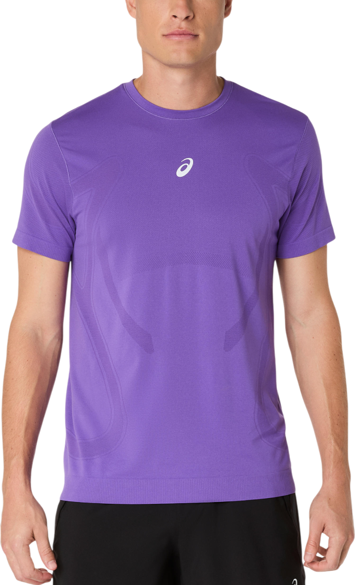 T-shirt Asics Road Seamless Short Sleeve T-Shirt Purpur | 2011d355-500