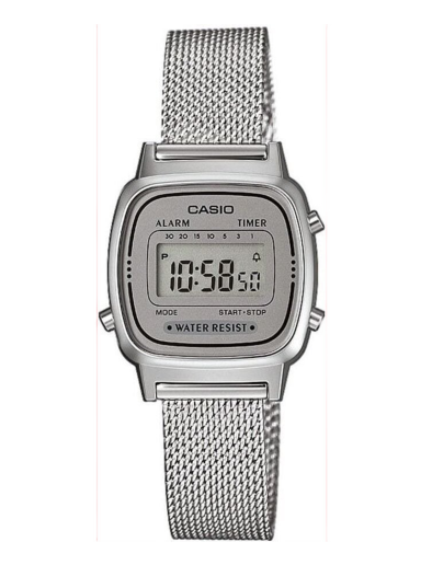 Klocka CASIO LA 670WEM-7EF Metallisk | 049107