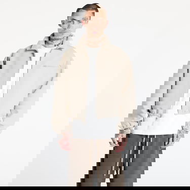 Jacka Fear of God Fear of God Essentials Bonded Canvas Zip-Up Jacket Beige | 202SP258061F-198, 0