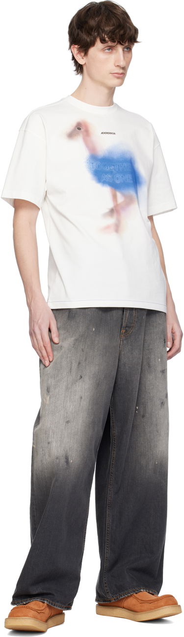T-shirt ADER ERROR ADER error Together As One Graphic T-Shirt Vit | BO01SSTS0104OW, 3