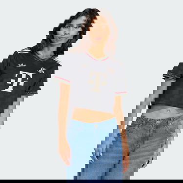 Jersey adidas Performance FC Bayern Munich 25/26 Women's Cropped Third Jersey Svart | KE6800, 0