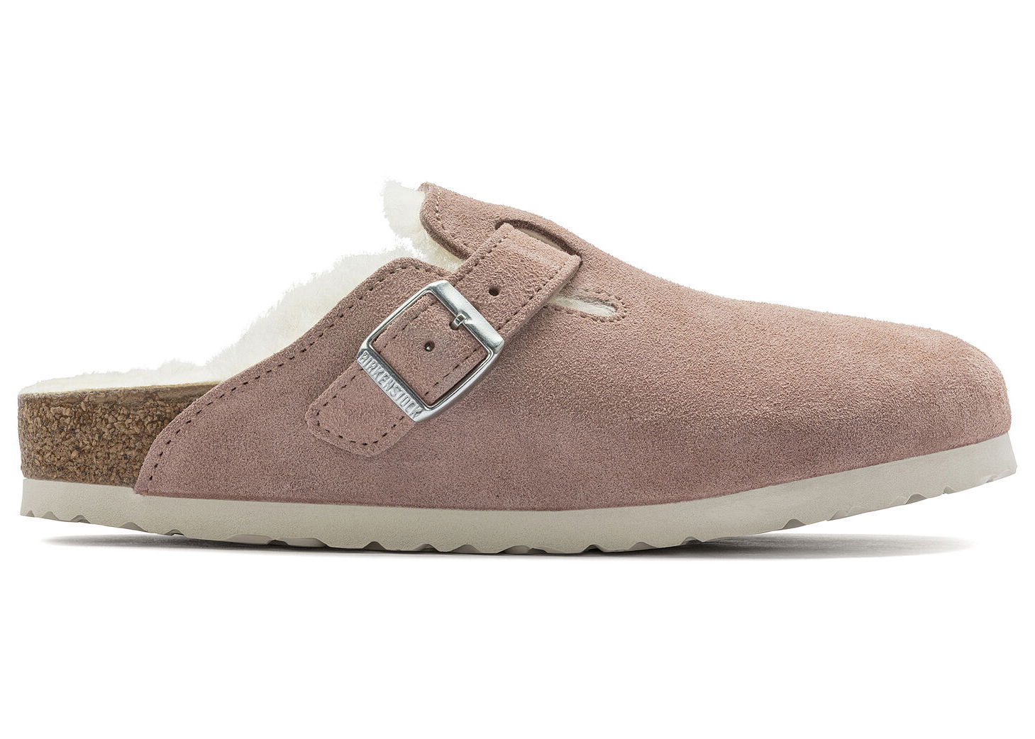 Sneakers och skor Birkenstock Boston Shearling Suede Rosa | 1023292, 0