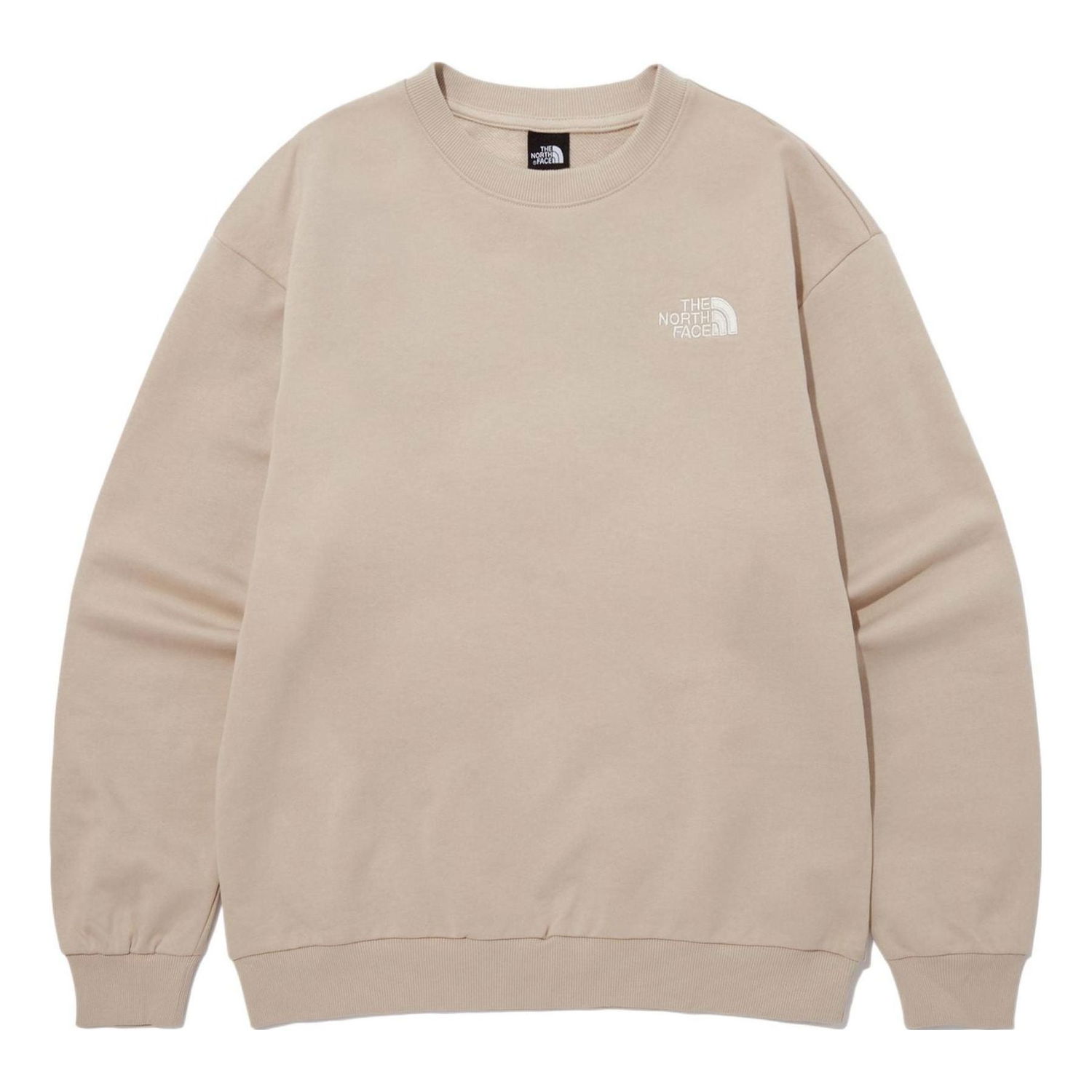 Sweater The North Face Essential Cotton Sweatshirt Beige | NM5MP40D, 0