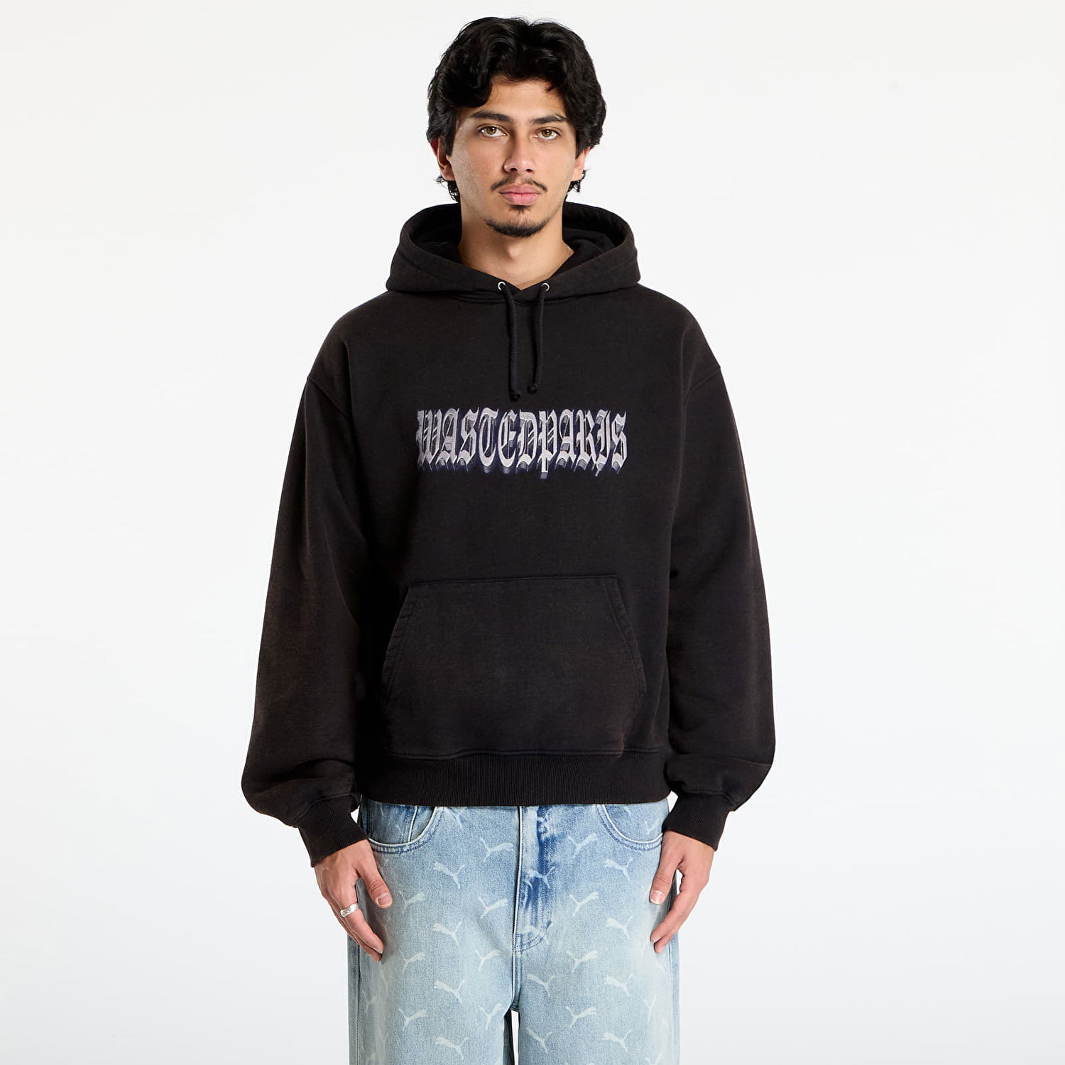 Sweatshirt Wasted Paris Wasted Paris M Run Hoodie Svart | WP_000326, 0