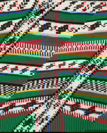 Sweater KENZO Fairisle Jacquard Cardigan Flerfärgad | FC65CA3173CH 57, 5