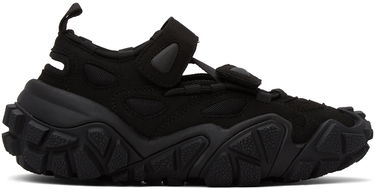 Sneakers och skor Acne Studios Black Suede & Mesh Velcro Svart | AD0284, 0