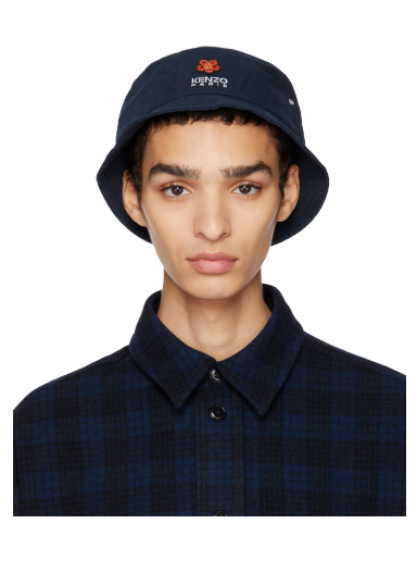 Hatt KENZO Paris Boke Flower Bucket Mörkblå | FC65AC404F33