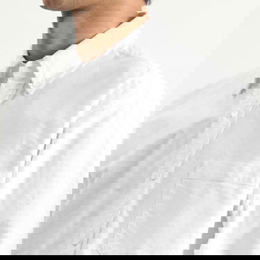 Skjorta BEAMS Heavy Oxford Button Down Shirt Vit | 1111-1213-301-01, 5