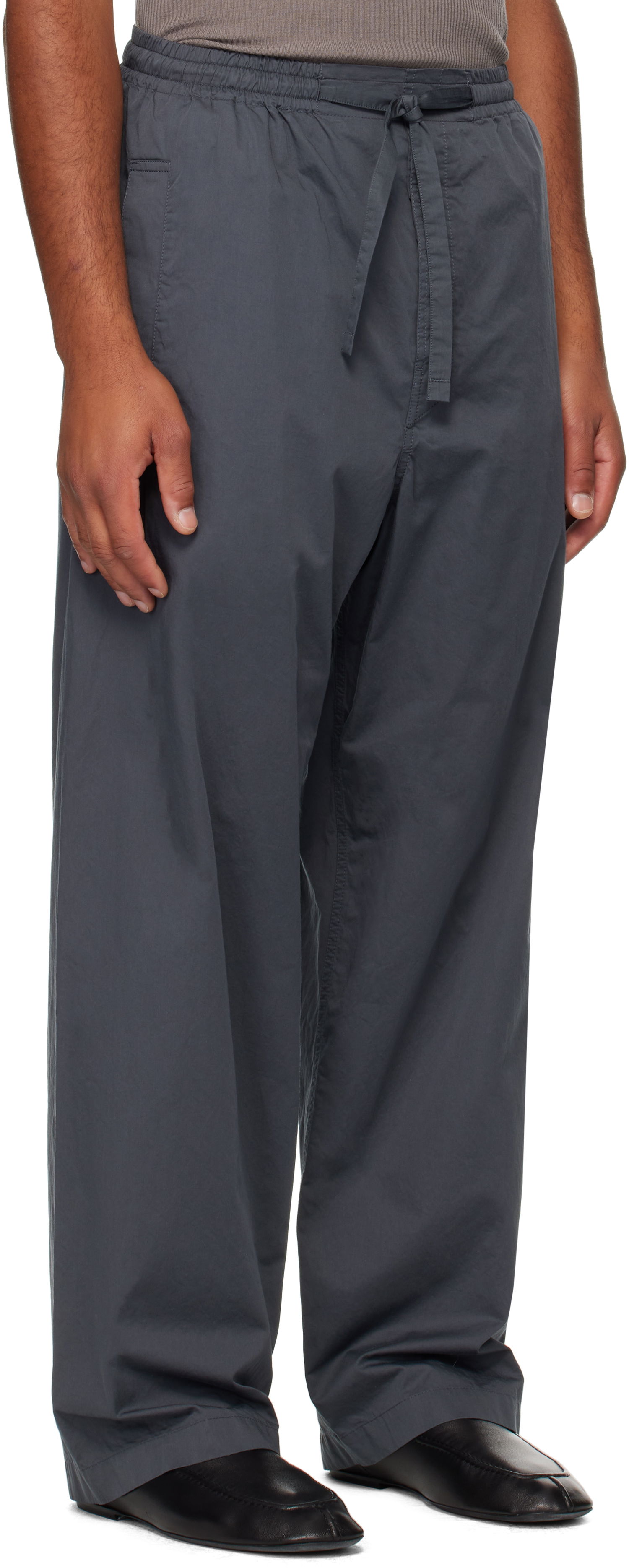 Byxor LEMAIRE Lemaire Pyjama Trousers Grå | PA1211 LF1207, 1