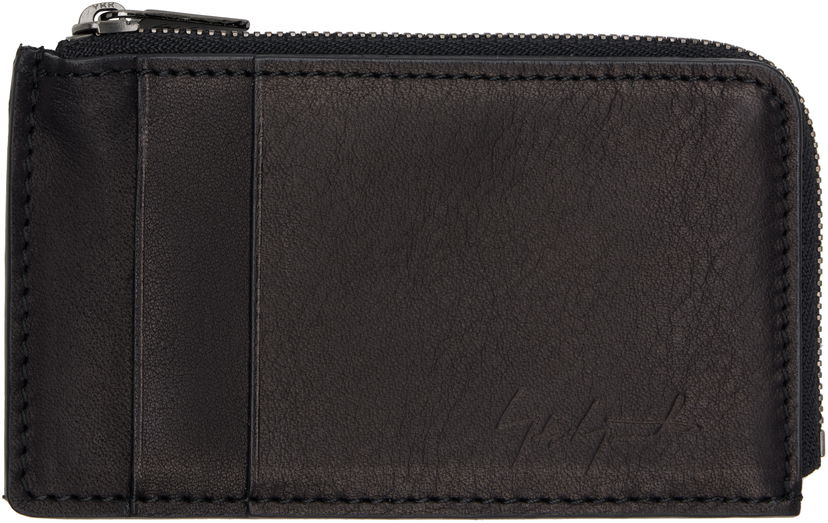 Plånbok Yohji Yamamoto YOHJI YAMAMOTO Mini Card Wallet Svart | DA-A85-784