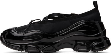 Skovård Simone Rocha Simone Rocha Classic Criss Cross Tracker Ballerinas Svart | HT19 0755, 2