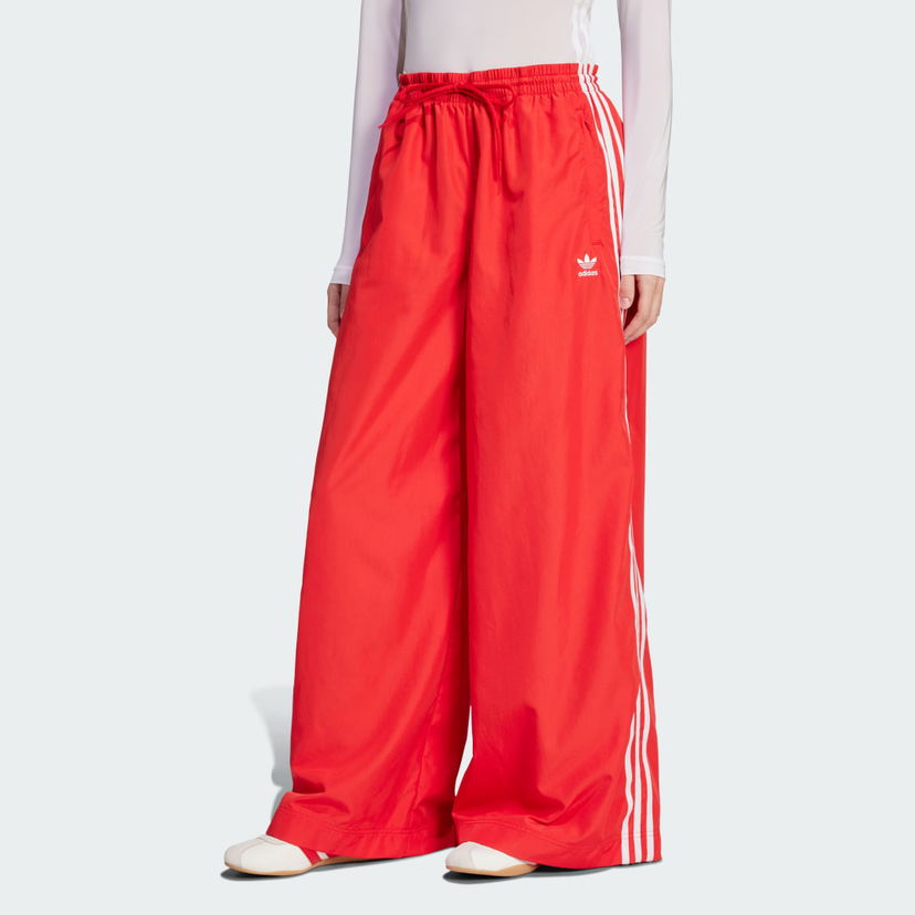 Byxor adidas Performance Adilenium Season 3 Oversized Pants Röd | JD3388