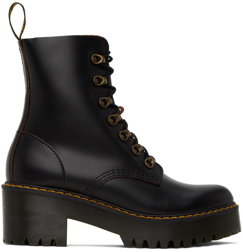 Sneakers och skor Dr. Martens Leona "Black" Svart | 22601001, 0