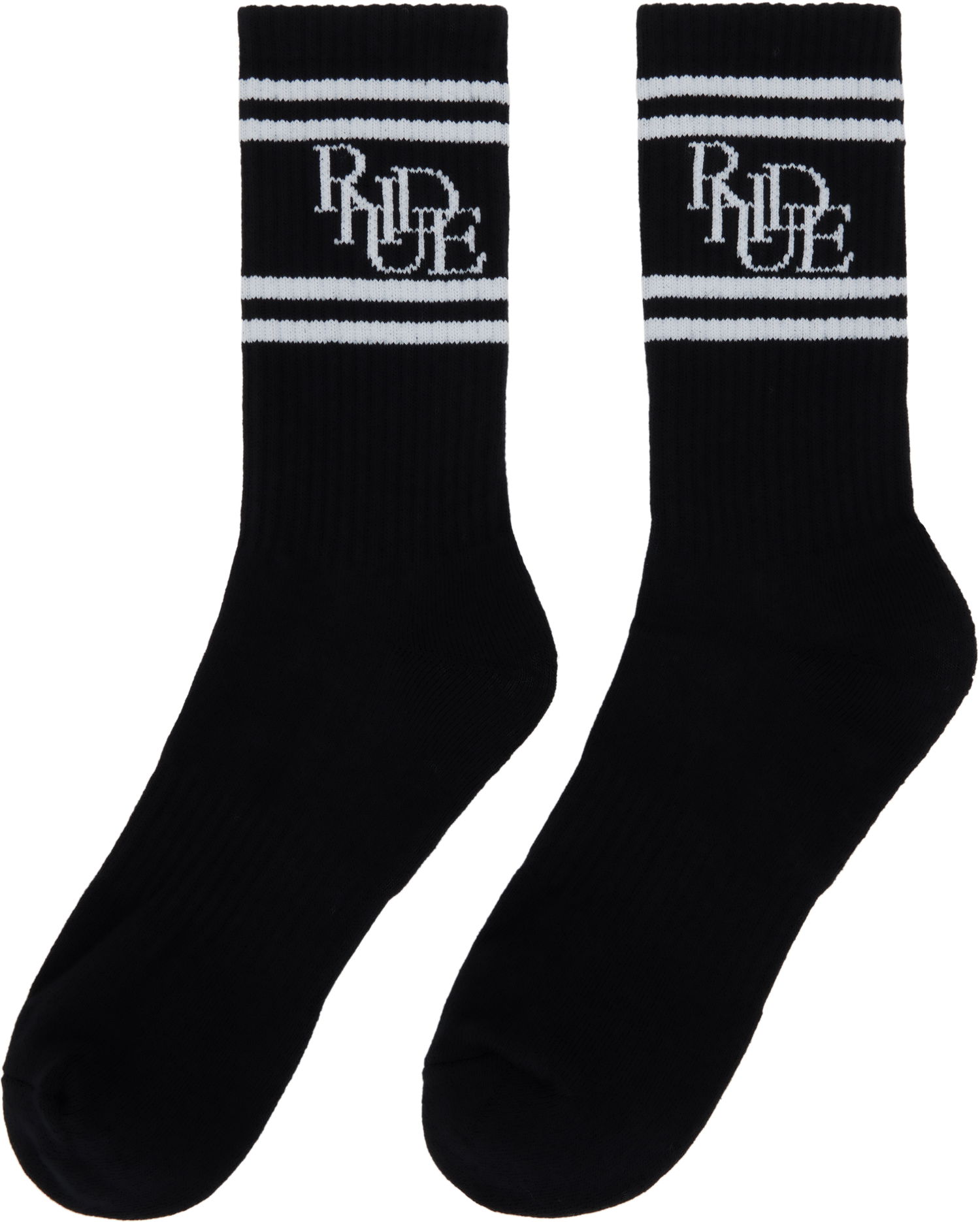 Strumpor Rhude Rhude Scrambler Socks Svart | RHSS25SO07227, 1