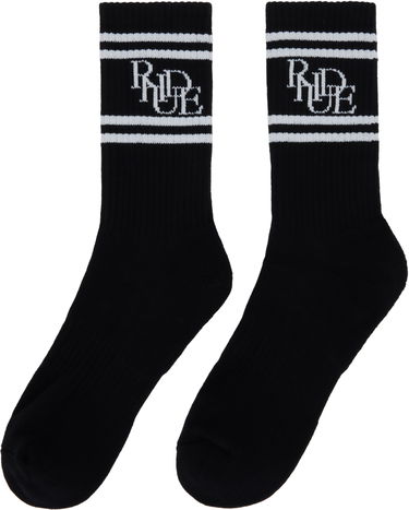Strumpor Rhude Rhude Scrambler Socks Svart | RHSS25SO07227, 1