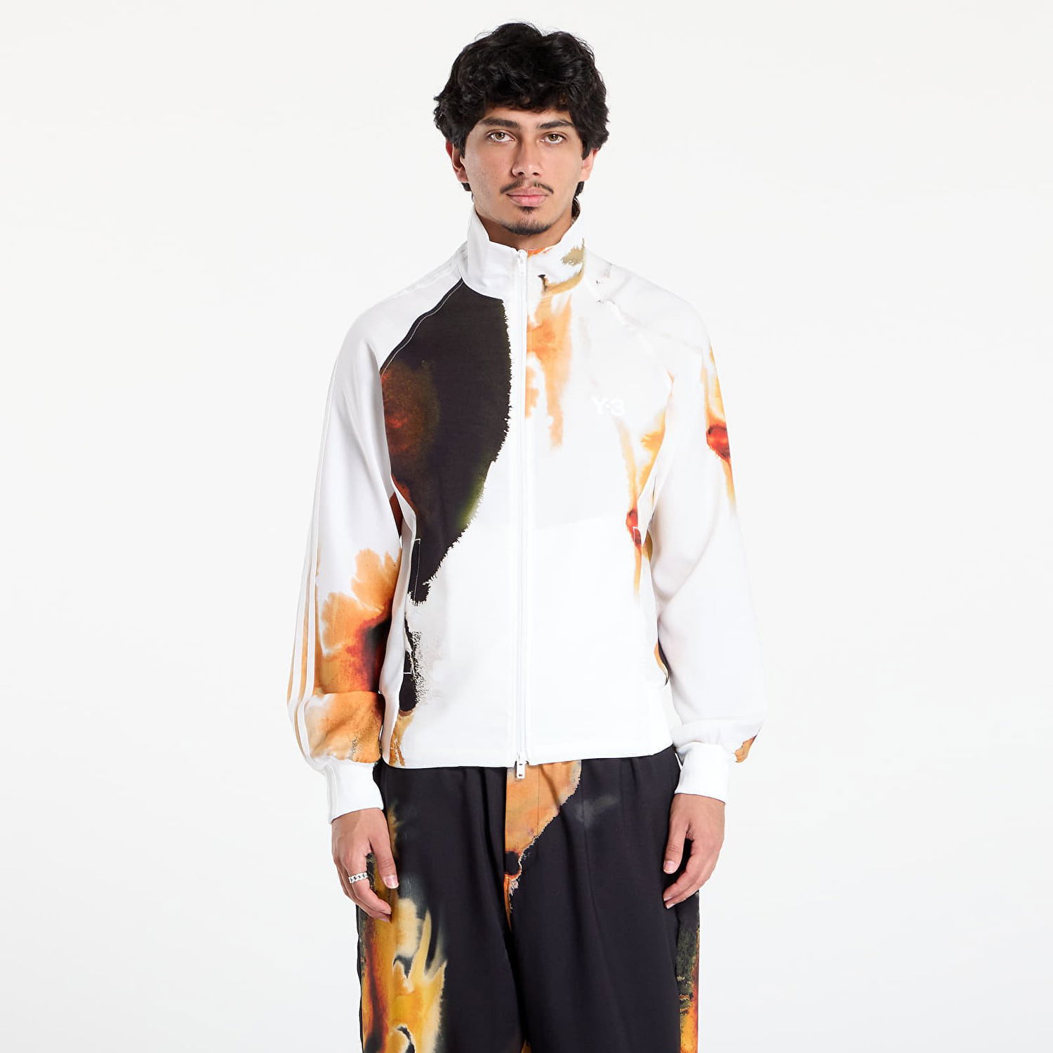 Jacka Y-3 Y-3 AOP 3Stripes Track Jacket Vit | KA9623, 0