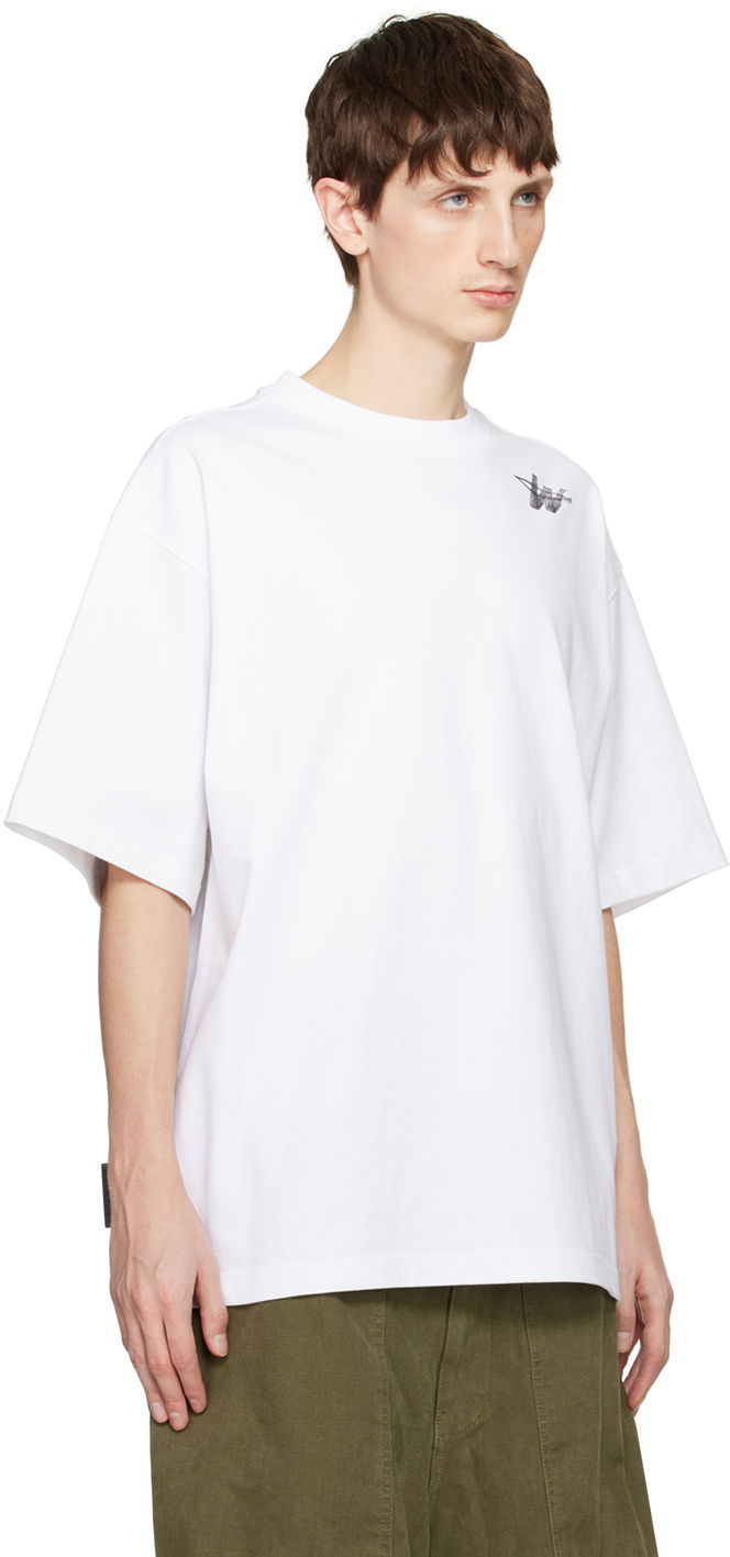 T-shirt We11done We11done Printed T-Shirt Vit | WD-TP6-20-073-U-WH, 1