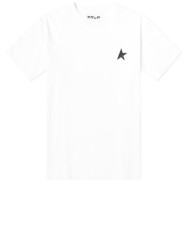 T-shirt Golden Goose Star Optic White/Black Vit | GWP01220P00059310364