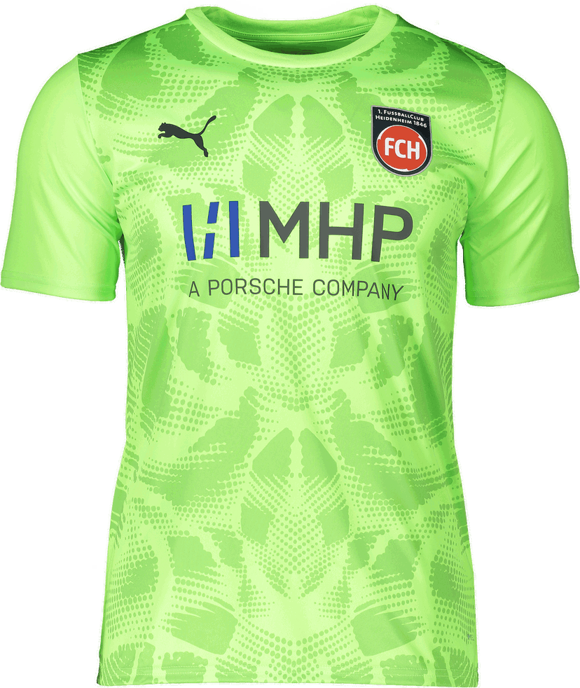 Jersey Puma 1. FC Heidenheim Goalkeeper Jersey 2025/26 by Puma Grön | 5fch706280-20