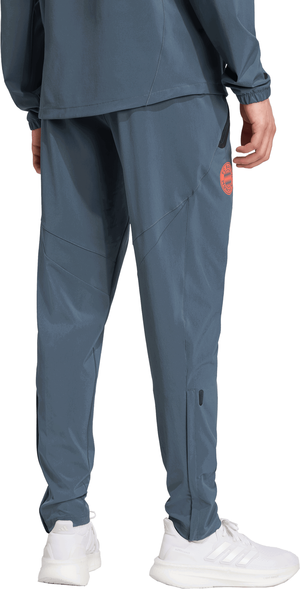 Träningsbyxor adidas Performance FC Bayern Tiro 25 Competition Travel Pants Grå | JV5344, 1