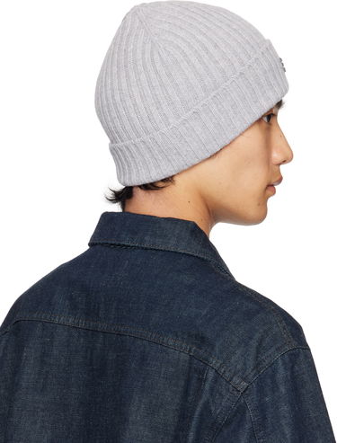 Mössa Givenchy Givenchy Ribbed Beanie Grå | 710003976002-U7933, 2
