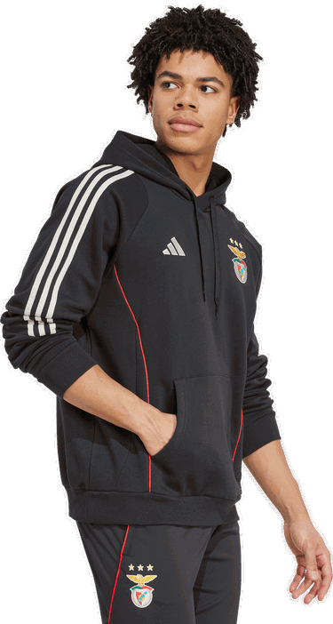 Sweatshirt adidas Originals SLB C Hoodie 2025/26 Svart | jz9615, 3