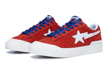 Sneakers och skor BAPE Bape Mad Sta #1 Size: 41 Röd | 0ZXSHM191013J-RED, 0