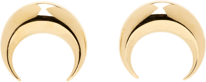 Örhängen Marine Serre Moon Stud Earrings Metallisk | UJW074ARMET0002