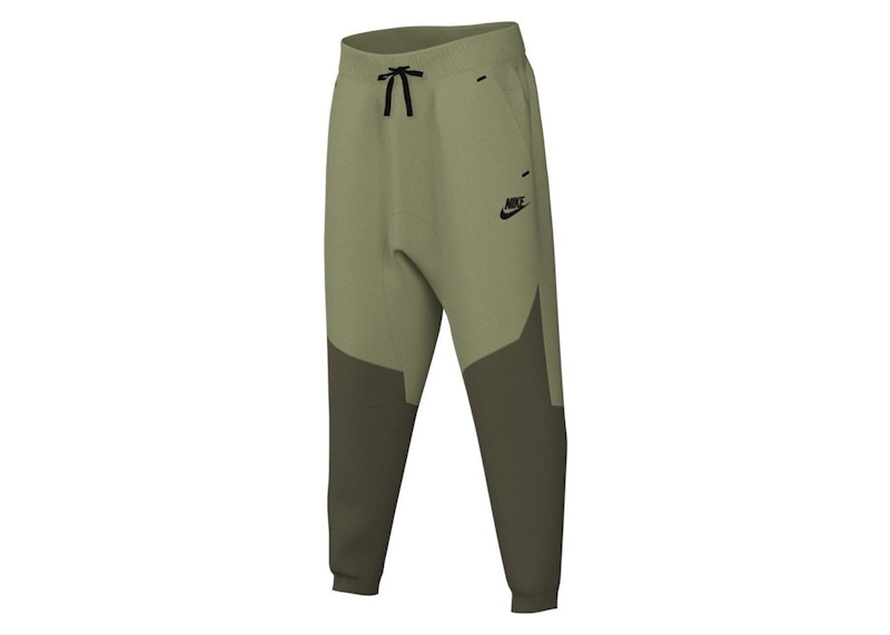 Träningsbyxor Nike Sportswear Tech Fleece Joggers Grön | CU9213-334