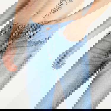 Jeans GUESS Jeans Linen blend Slim Tapered Blå | M2GAS2D4MI2-TRPN, 2