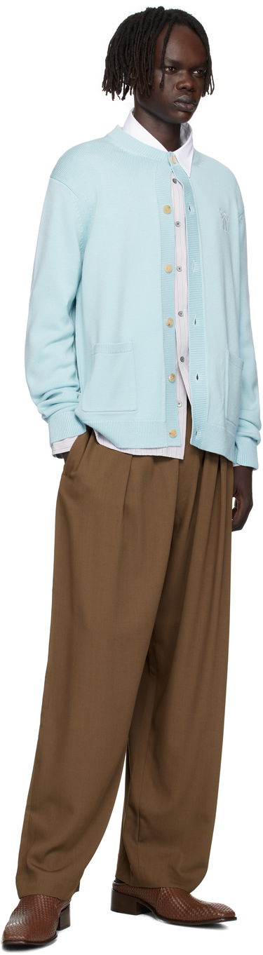 Sweater Acne Studios Acne Studios Crewneck Cardigan Blå | B60385-, 3