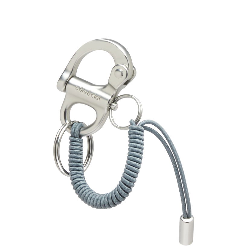 Nyckelringar côte&ciel LetGo Key Ring with Retractable Cord Metallisk | 29063-000