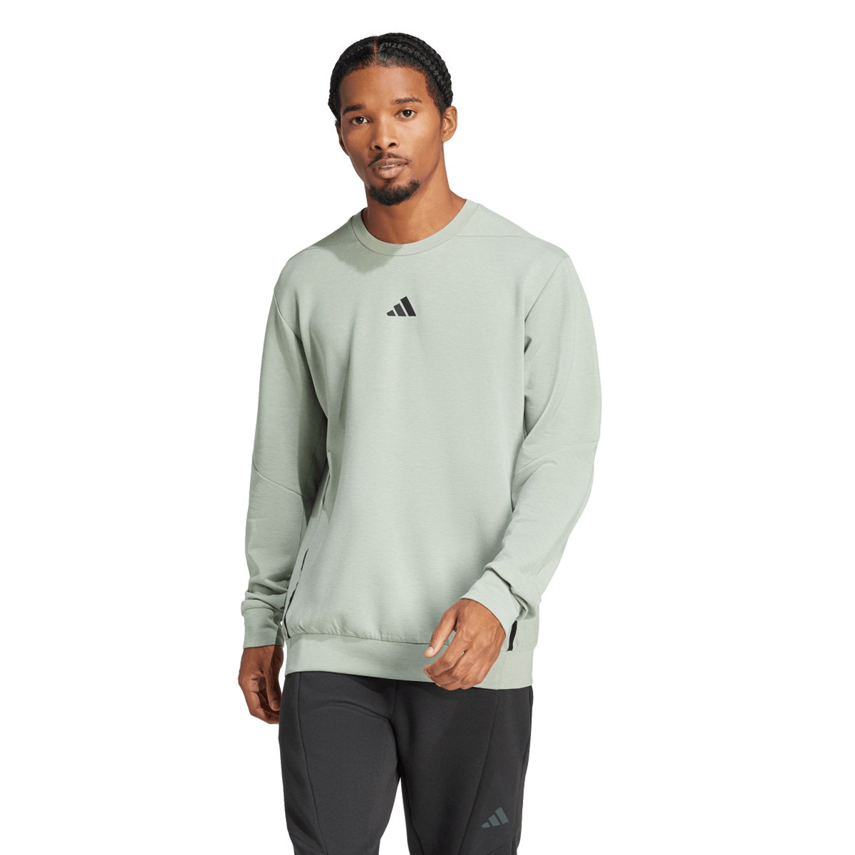 Sweatshirt adidas Originals D4T Crewneck Sweatshirt Grön | JI8166, 0