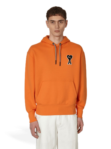 Sweatshirt Puma AMI Logo Hooded Sweatshirt Orange | 536231-72