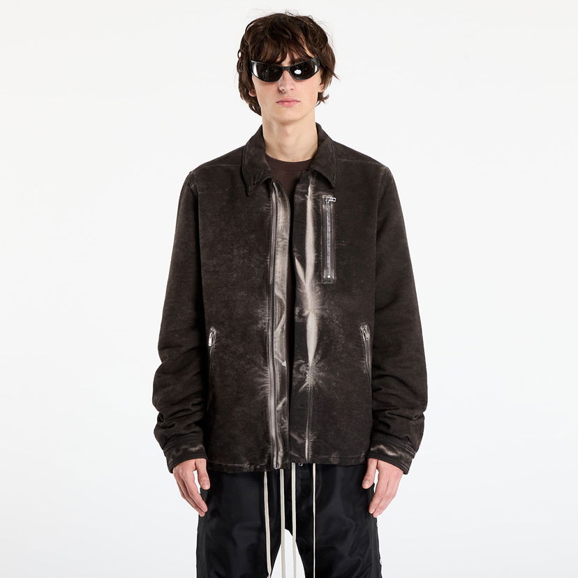 Jacka Rick Owens Rick Owens DRKSHDW Concealed Zipfront Jacket Brun | DU02E7775 BMO 78