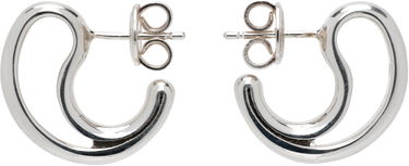 Örhängen Bottega Veneta Small Silver Frills Earrings Metallisk | 804846 V5070, 0
