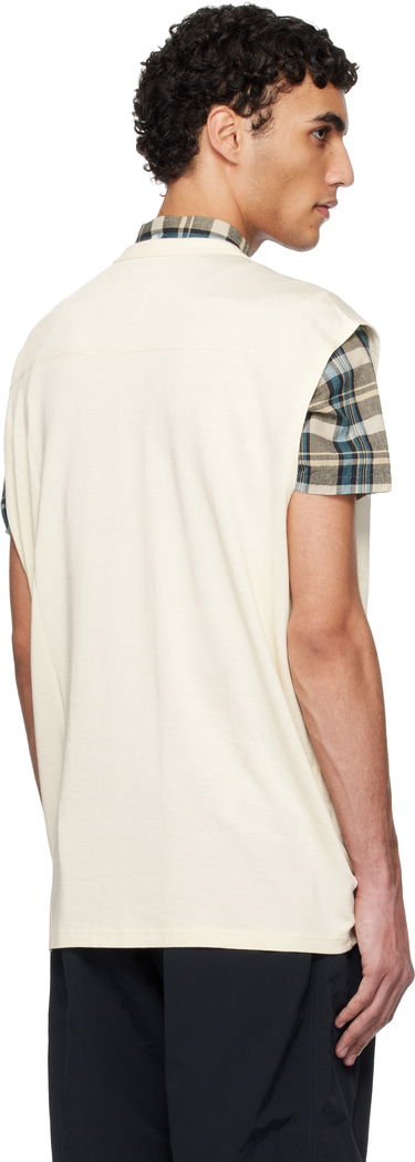 Sweater NANAMICA Nanamica Rayon Cotton Sleeveless Tank Top Beige | S25SH022U, 2