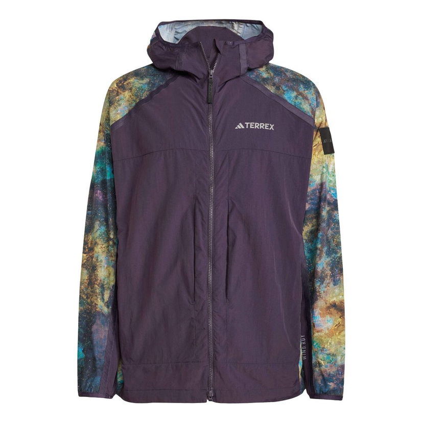 Vindjacka adidas Originals adidas x National Geographic WIND.RDY Jacket Purpur | JD5839