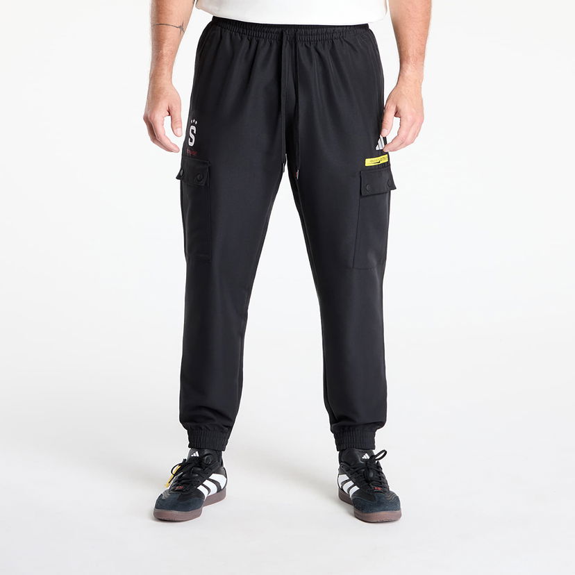 Cargo byxor adidas Performance Footshop x Sparta Windbreaker Cargo Pants Svart | FTSHP_497