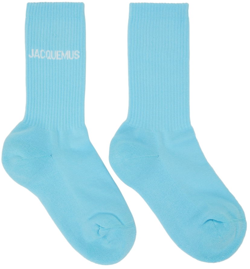 Strumpor Jacquemus Jacquemus La Montagne Socks Blå | 213AC003-5000