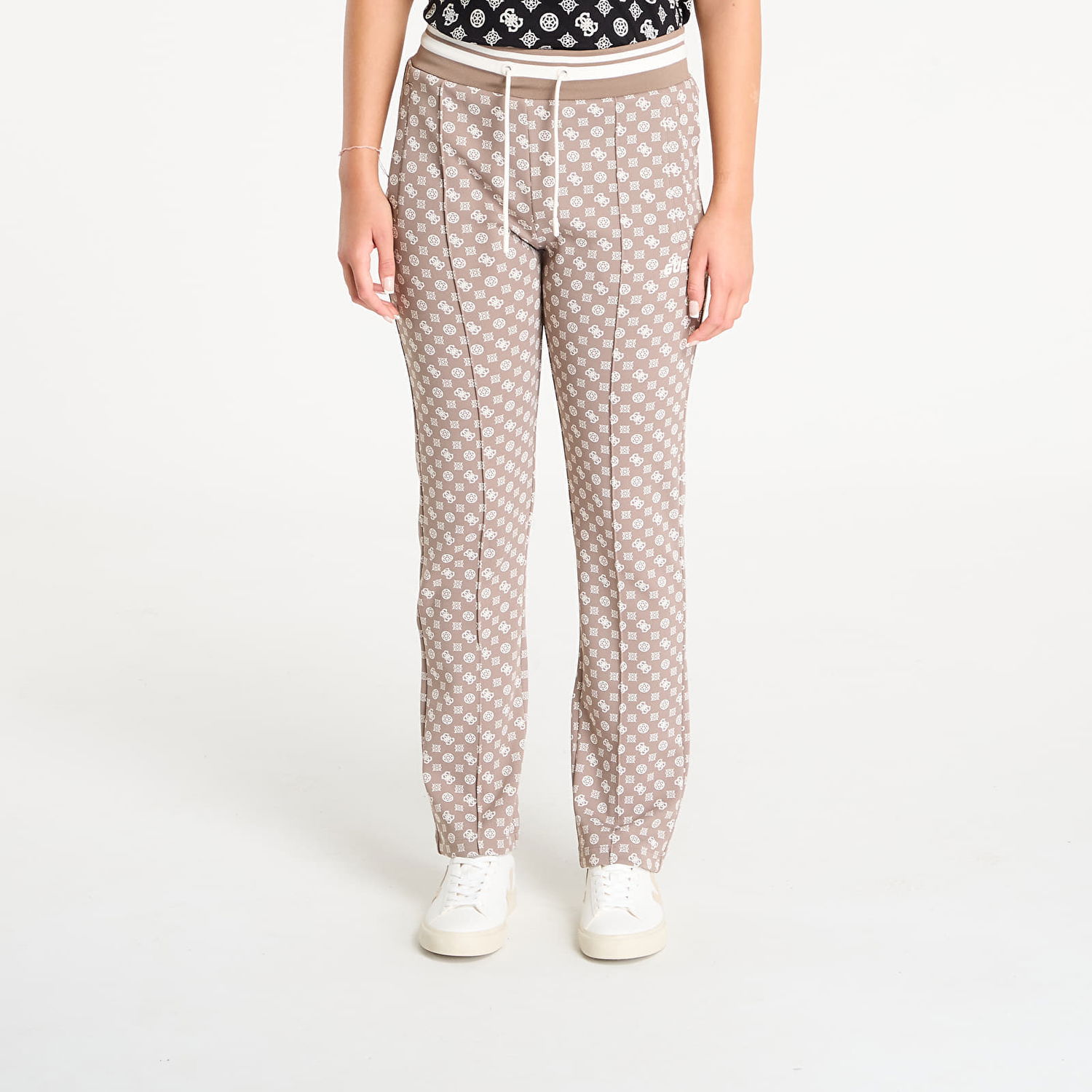 Träningsbyxor GUESS GUESS New Aggie Long Pants Beige | V5YB20KB212-P8HI, 0