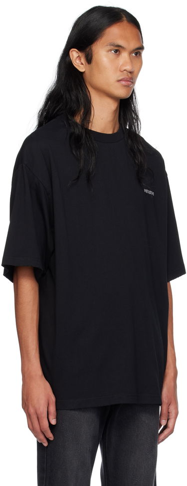 T-shirt We11done Damaged T-Shirt Svart | WD-TT2-24-765-U-BK, 1