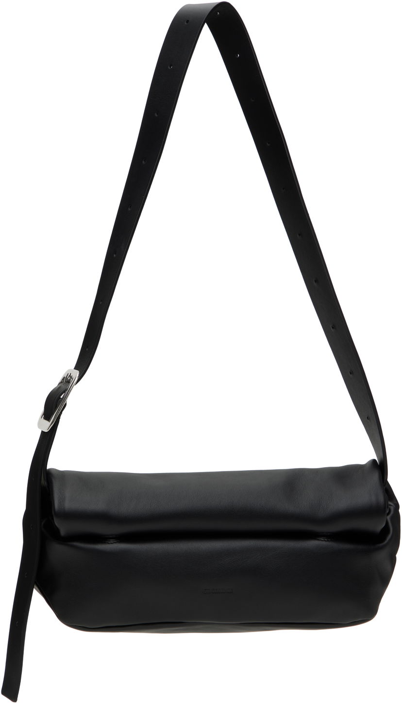 Midjeväska Jil Sander Jil Sander Rollup Small Square Belt Bag Svart | J08WG0048_P7218