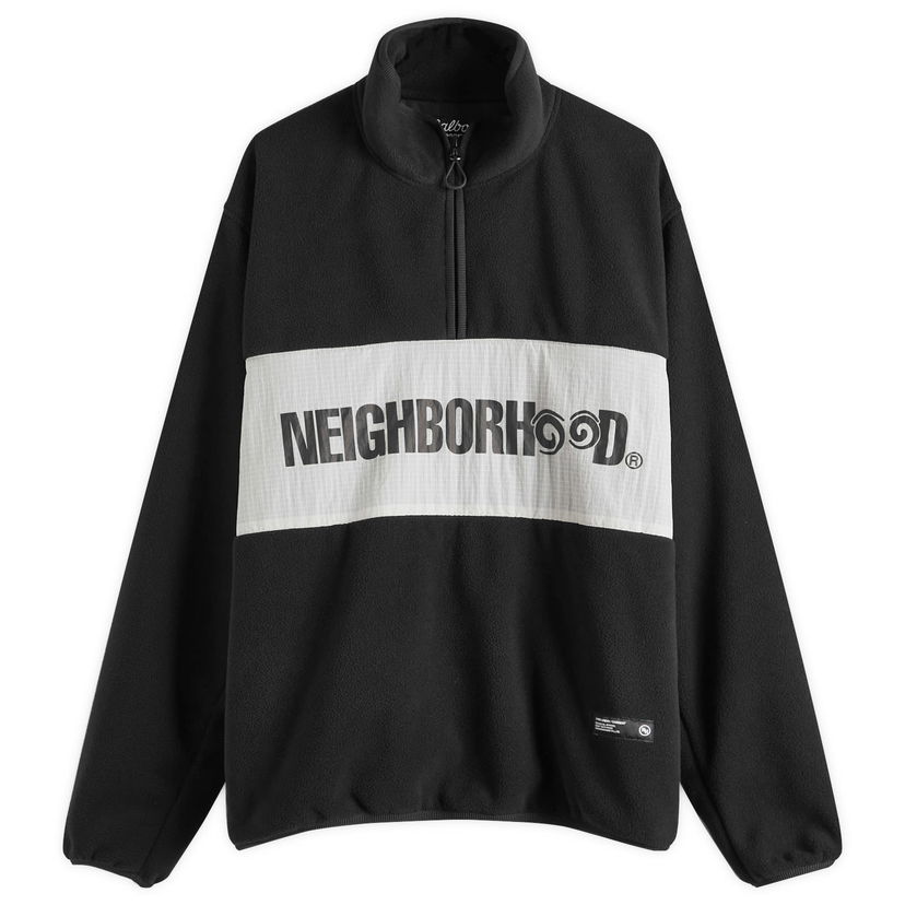 Sweatshirt Neighborhood Malbon Golf x  Poler Fleece Jacket, Size Large Svart | 251TS54N-JKM04-BLK
